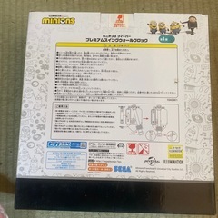 新品未使用！ミニオンズ　フィーバー 壁掛け時計 の画像