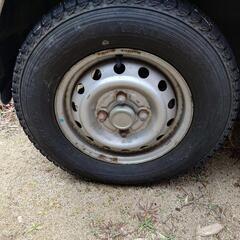 スタッドレスタイヤホイール付き　DUNLOP　WINTERMAX　