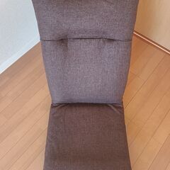 ★使用2ヶ月新品同様★アイリスオーヤマ　リクライニング 座椅子　ベストセラー1位！　＊日野市に引き取りに来られる方希望の画像