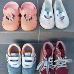 子供靴　3足セット　15〜16センチ　ニューバランス　GAP　ス...
