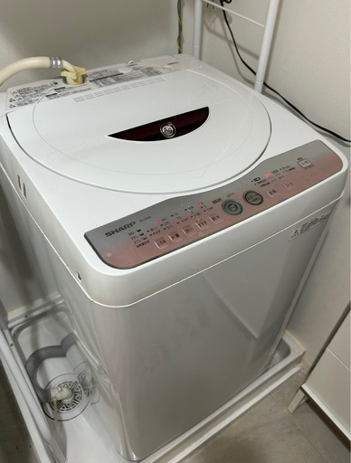 ☆ジモティー割引有☆ 果てしなく SHARP 5.5kg全自動洗濯機 ES-GE5FJ 2021