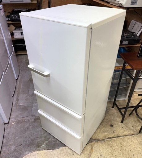 札幌引取り歓迎 20年製 AQUA アクア 272L 3ドア冷蔵庫 AQR-27J(W) ウォームホワイト 右開き 札幌引取り歓迎 20年製 AQUA アクア 272L 3ドア冷蔵庫 AQR-27J(W)