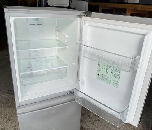 札幌市内配送可 19年製 AQUA アクア 126L 2ドア冷蔵庫 AQR-13H(