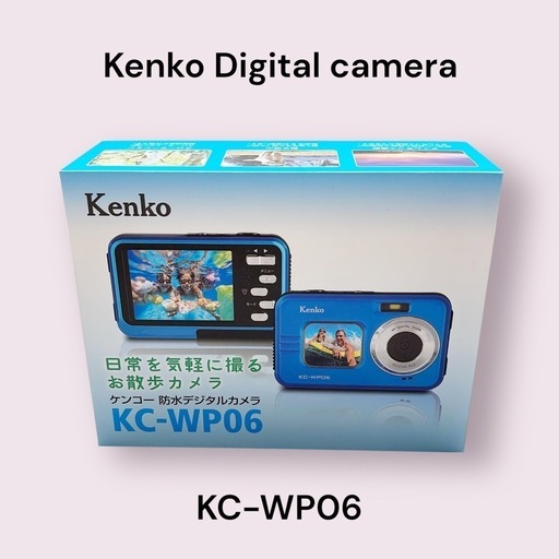 【展示品】Kenko ケンコー 防水カメラ KC-WP06