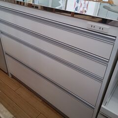 ★ジモティ割あり★  ステントップキッチンカウンター ホワイト ...