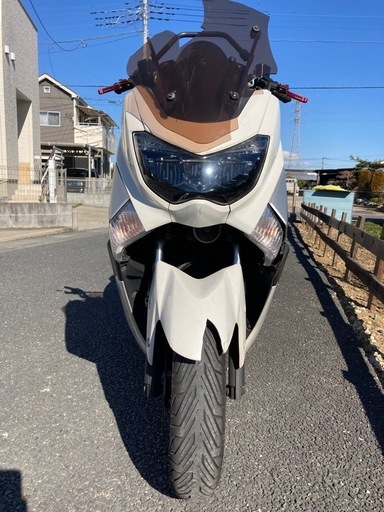 NMAX125 SE86J　フロント曲がりあり