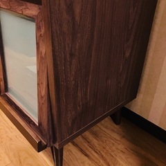 テレビボード　収納有り　木製の画像