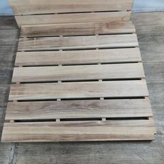 0140 シングルベッド すのこ 2枚の画像