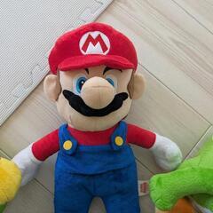 【美品】マリオ　ヨッシー　ぬいぐるみ　特大　スーパーマリオ　任天堂　ニンテンドーの画像