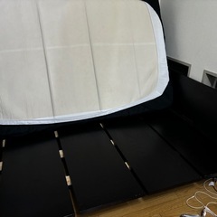 セミダブルサイズ　マットレス　ベッドフレーム　セット マットレスカバーセットの画像