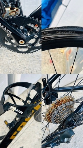 【❗️✨レストアベース✨❗️】Rockbikes ?ロードバイク サビ・パンクあり?DIY・パーツ取り＆カスタム素材におすすめ❗️