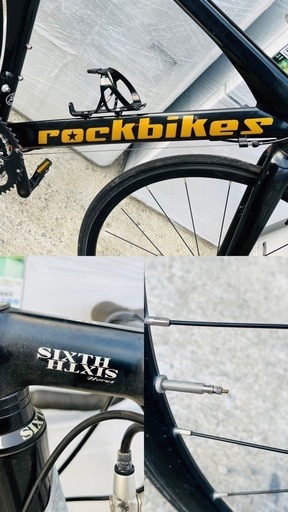 【❗️✨レストアベース✨❗️】Rockbikes ?ロードバイク サビ・パンクあり?DIY・パーツ取り＆カスタム素材におすすめ❗️