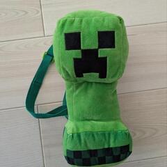 マインクラフト　マイクラ　クリーパー　ぬいぐるみ　リュック　バッグ