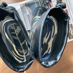 22cmキッズ長靴　レインシューズの画像