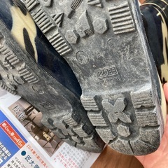 22cmキッズ長靴　レインシューズの画像