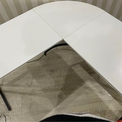 予定者決定L字デスク　白　取りにこられる方のみの画像