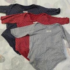 ベビー　肌着　長袖　80サイズ　綿