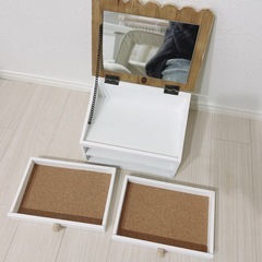 木製おうち型収納ケースの画像