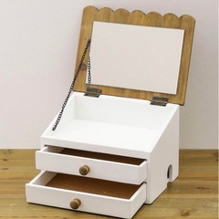 木製おうち型収納ケースの画像