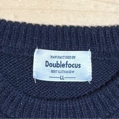 ダブルフォーカス Double focus セーター（L）の画像