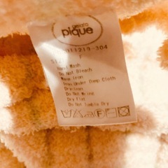 gelato pique ジェラートピケ　膝掛け もこもこ　 ピンクベージュの画像