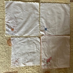 未使用刺繍ハンカチ