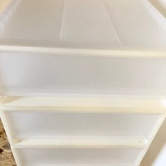 無印良品 ポリプロピレンクローゼットケース小4個セット 幅４４×奥行５５×高さ１８ｃｍ  の画像