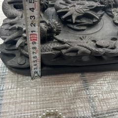 蔵出し　骨董　龍手彫り硯　水岩石如神　蔵之房珍の画像