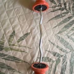【最終値下げ】  中古品 ストロンガー バーベル セット 筋トレ フィットネス トレーニング　スポーツ　の画像