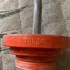 【最終値下げ】  中古品 ストロンガー バーベル セット 筋トレ フィットネス トレーニング　スポーツ　の画像