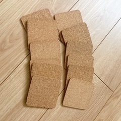 コースター セット 39枚 木 コルクの画像