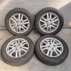 155/65R13　貨物用アルミ　タイヤ4本セット　No.99