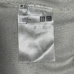 UNIQLO ソフトニットフリースタートルネック Lサイズの画像