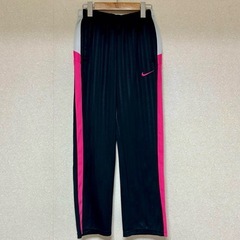Nike ジャージパンツ ブラック/ピンク　子ども　Lサイズ　ス...