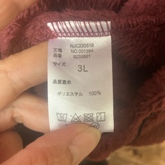 mozボアフリースジャンパーの画像