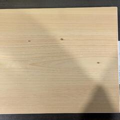 70）ヒノキ 木製 まな板 天然木 無垢材　カッティングボード　キャンプ　一枚板の画像