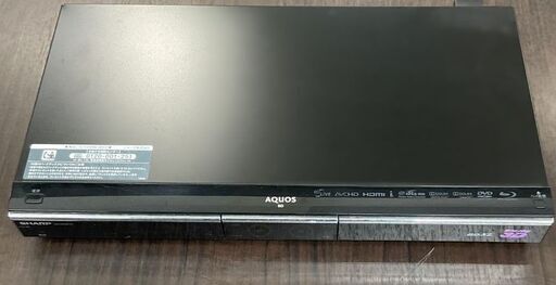 SHARP シャープ AQUOS ブルーレイディスクレコーダー BD-HDW75 アダプター不足 リモコン不足