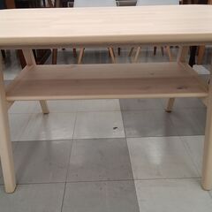 ☆ジモティ割あり☆ IKEA ダイニングテーブルセット ナチュラル H74×W119×D75 クリーニング済み KJ7502  売買されたオークション情報 落札价格 【au payマーケット】の商品情報をアーカイブ公開
