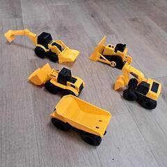 はたらく車シリーズ ミニカーの玩具