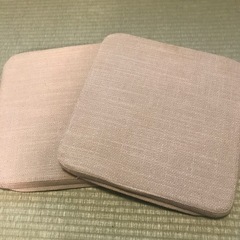 『決まりました』IKEA　チェアパッド　ベージュ　36×36㌢　...