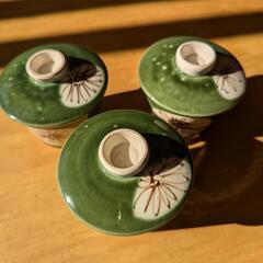 蓋付き　食器　3個セットの画像
