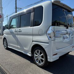 ダイハツ　タントカスタム　X　SAⅢ　車検R7.12年月まで　ナビ　ETC　Bluetooth　スライドドア　シートヒーターの画像