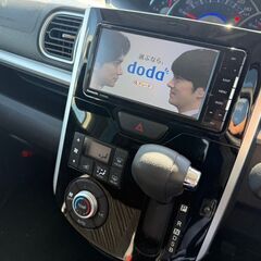 ダイハツ　タントカスタム　X　SAⅢ　車検R7.12年月まで　ナビ　ETC　Bluetooth　スライドドア　シートヒーターの画像