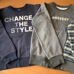 無料！男の子冬服いろいろ　140cmの画像