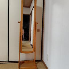 回転式全身ミラー