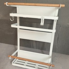 【決まりました】調味料ラック キッチンペーパー ホルダー 磁石 ...