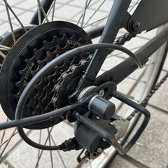【売約済】普通自転車 27インチ 6段変速付 APASCH marushi 乗って帰れます。の画像