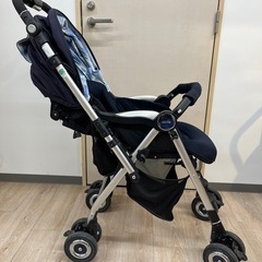【ジャングルジャングル岸和田和泉インター店】アップリカ ベビーカー ソラリア 92778　ダスクネイビー オート4輪 和泉市 堺市 岸和田市 泉大津市 高石市 泉北郡熊取町の画像