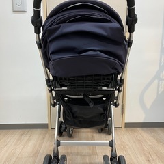 【ジャングルジャングル岸和田和泉インター店】アップリカ ベビーカー ソラリア 92778　ダスクネイビー オート4輪 和泉市 堺市 岸和田市 泉大津市 高石市 泉北郡熊取町の画像