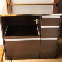 キッチンカウンター収納(電源付き)